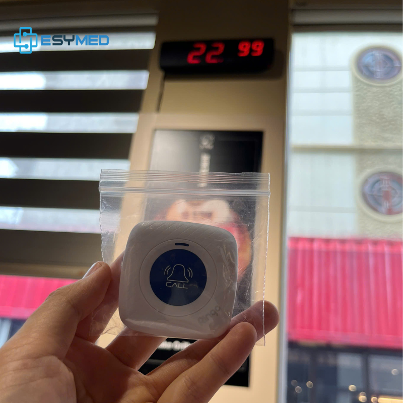 esymed lắp chuông gọi phục vụ tại nhà hàng Donbaekkot Korean BBQ