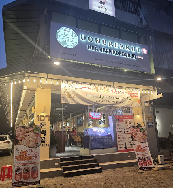 esymed lắp chuông gọi phục vụ tại nhà hàng Donbaekkot Korean BBQ