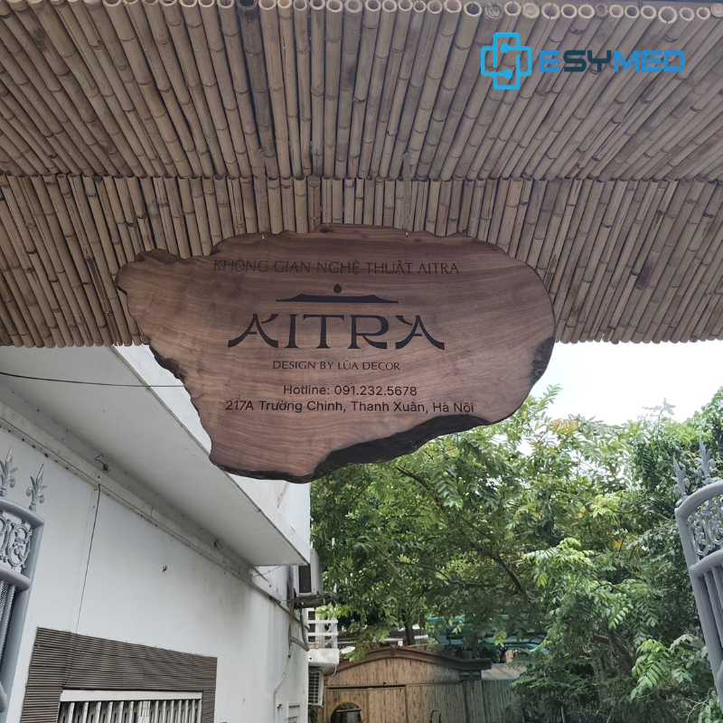 esymed lắp chuông gọi phục vụ tại không gian nghệ thuật aitra
