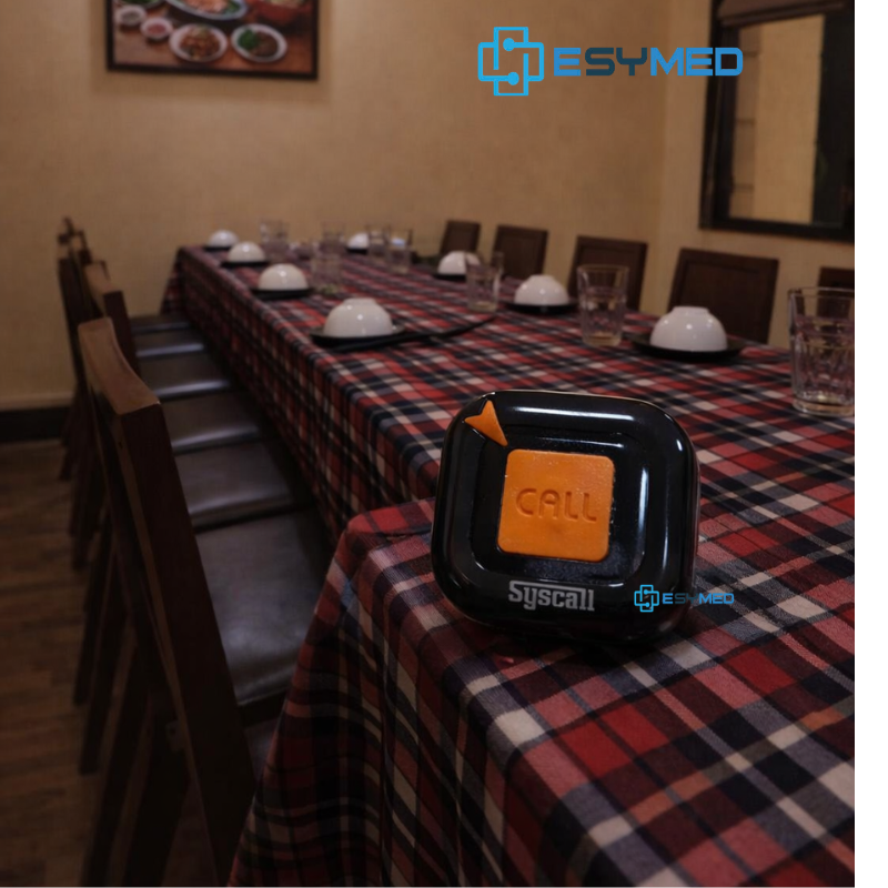 dự án lắp đặt chuông gọi phục vụ tại nhà hàng 6 phòng VIP tại Hà Nội