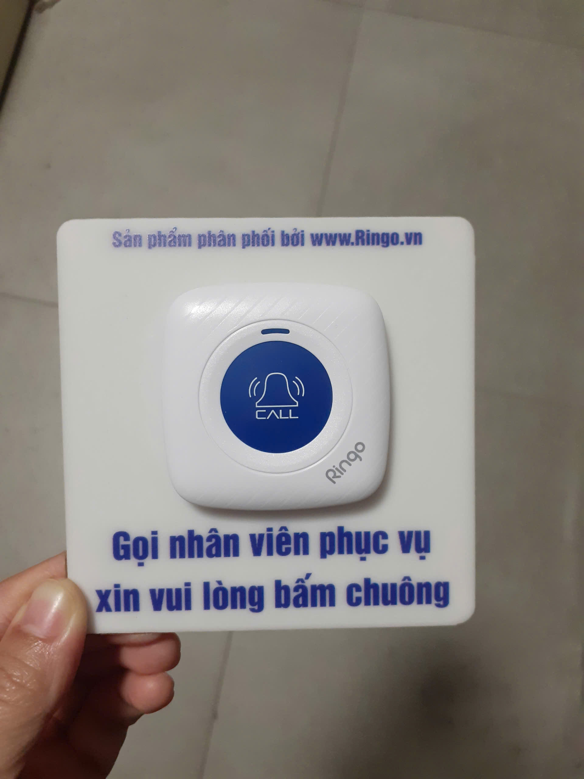 esymed lắp chuông gọi phục vụ cho nhà hàng nhật OYAJI SYOKUDO